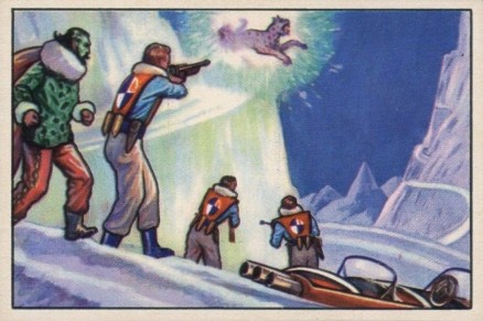 1951 Jets, Rockets, Spacemen Polarcats Invade Runways #58 Non-Sports Card