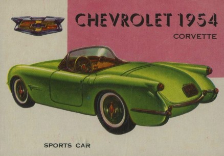 1954 World On Wheels Chevrolet 1954 #161 Non-Sports Card