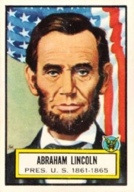 1952 Look 'N See Abraham Lincoln #4 Non-Sports Card