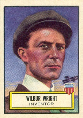 1952 Look 'N See Wilbur Wright #13 Non-Sports Card