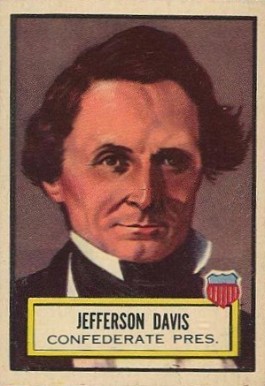 1952 Look 'N See Jefferson Davis #14 Non-Sports Card