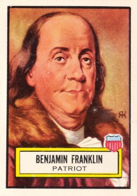 1952 Look 'N See Benjamin Franklin #21 Non-Sports Card