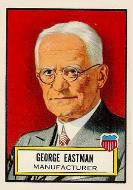 1952 Look 'N See George Eastman #25 Non-Sports Card