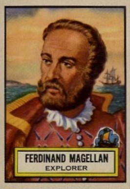 1952 Look 'N See Ferdinand Magellan #48 Non-Sports Card