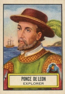 1952 Look 'N See Ponce DeLeon #49 Non-Sports Card
