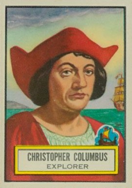 1952 Look 'N See Christopher Columbus #51 Non-Sports Card