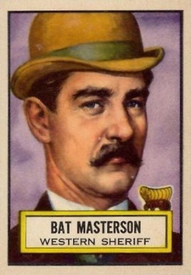 1952 Look 'N See Bat Masterson #62 Non-Sports Card