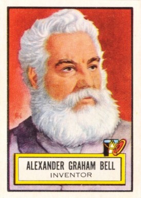 1952 Look 'N See Alexander Graham Bell #74 Non-Sports Card