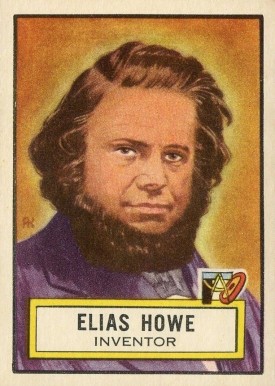 1952 Look 'N See Elias Howe #75 Non-Sports Card