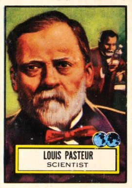 1952 Look 'N See Louis Pasteur #76 Non-Sports Card