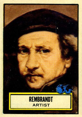 1952 Look 'N See Rembrandt #82 Non-Sports Card