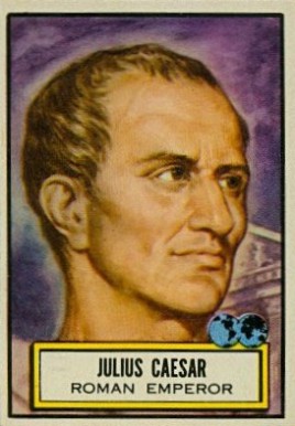 1952 Look 'N See Julius Caesar #84 Non-Sports Card