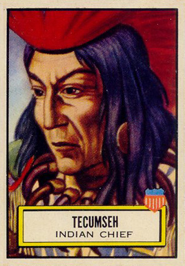 1952 Look 'N See Tecumseh #96 Non-Sports Card