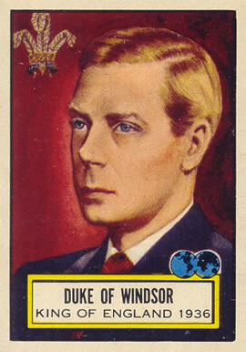 1952 Look 'N See Duke Of Windsor #103 Non-Sports Card