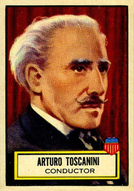1952 Look 'N See Arturo Toscanini #117 Non-Sports Card