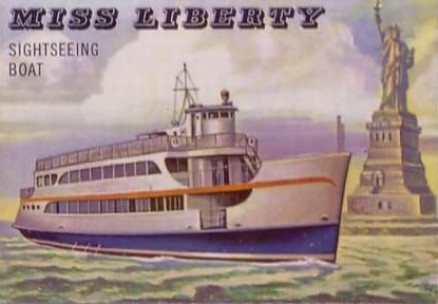 1955 Topps Rails & Sails Miss Liberty #175 Non-Sports Card