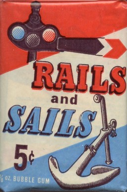 1955 Topps Rails & Sails Wax Pack #WP Non-Sports Card