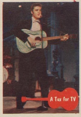 1956 Elvis Presley A Tux for TV #20 Non-Sports Card