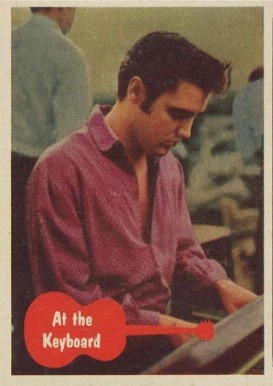 1956 Elvis Presley At the Keyboard #31 Non-Sports Card