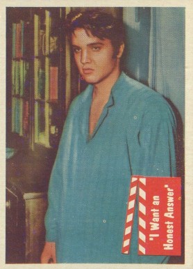 1956 Elvis Presley "I Want an Honest Answer" #53 Non-Sports Card