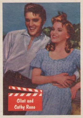 1956 Elvis Presley Clint and Cathy Reno #47 Non-Sports Card