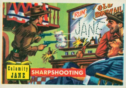 1956  Round-Up Sharpshooting #14 Non-Sports Card
