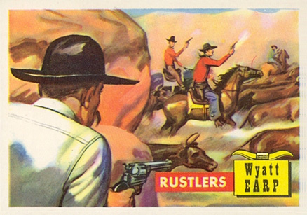 1956  Round-Up Rustlers #37 Non-Sports Card