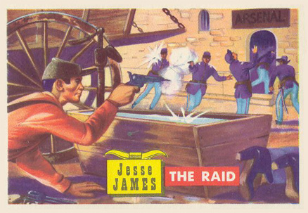 1956  Round-Up The Raid #53 Non-Sports Card