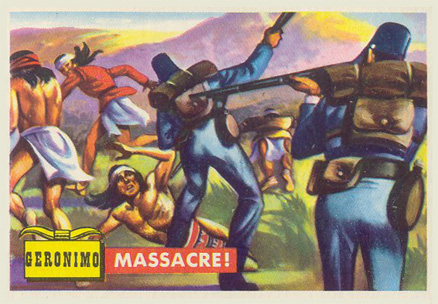 1956  Round-Up Massacre #62 Non-Sports Card