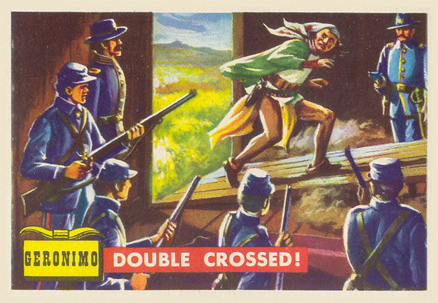 1956  Round-Up Double Crossed #64 Non-Sports Card