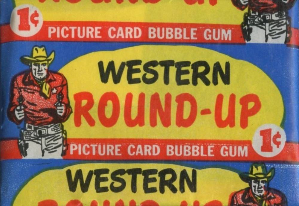 1956  Round-Up Wax Pack #WP Non-Sports Card