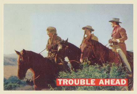 1956 Davy Crockett Orange Trouble Ahead #47 Non-Sports Card