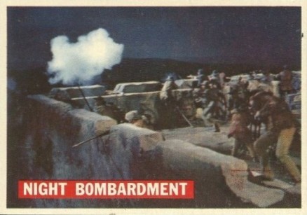 1956 Davy Crockett Orange Night Bombardment #58 Non-Sports Card