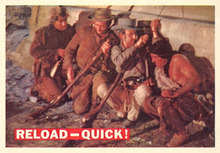 1956 Davy Crockett Orange Reload-Quick! #66 Non-Sports Card