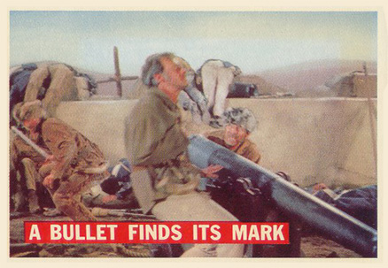1956 Davy Crockett Orange A Bullet Finds Its Mark #76 Non-Sports Card