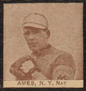1909 Strip Card Red Ames # Baseball Card