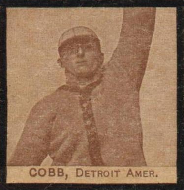 1909 Strip Card Ty Cobb # Baseball Card