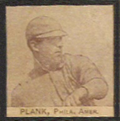 1909 Strip Card Eddie Plank # Baseball Card