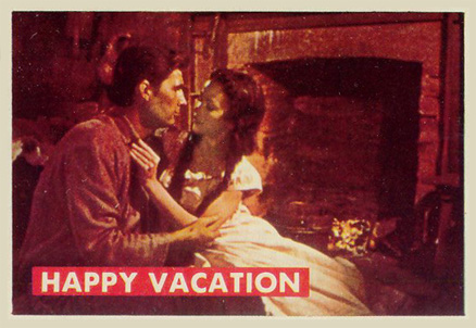 1956 Davy Crockett Green Back Happy Vacation #24A Non-Sports Card