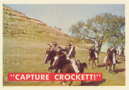 1956 Davy Crockett Green Back Capture Crockett! #49A Non-Sports Card