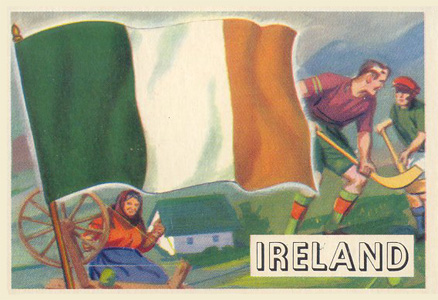 1956 Flags of World Ireland #15 Non-Sports Card