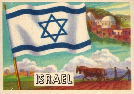 1956 Flags of World Israel #29 Non-Sports Card
