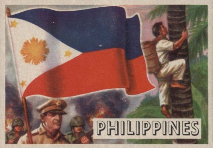 1956 Flags of World Philippines #41 Non-Sports Card