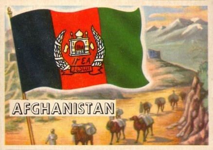 1956 Flags of World Afghanistan #46 Non-Sports Card