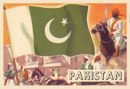 1956 Flags of World Pakistan #72 Non-Sports Card