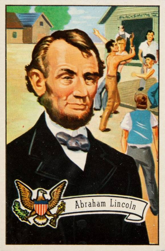1956 Topps U.S. Presidents Abraham Lincoln #19 Non-Sports Card
