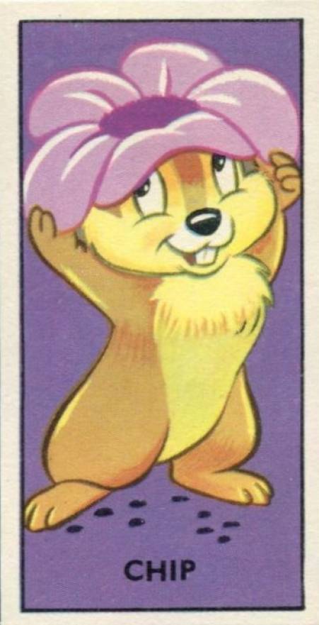 1957 Barratt-Walt Disney Characters 2nd Series Chip #15 Non-Sports Card