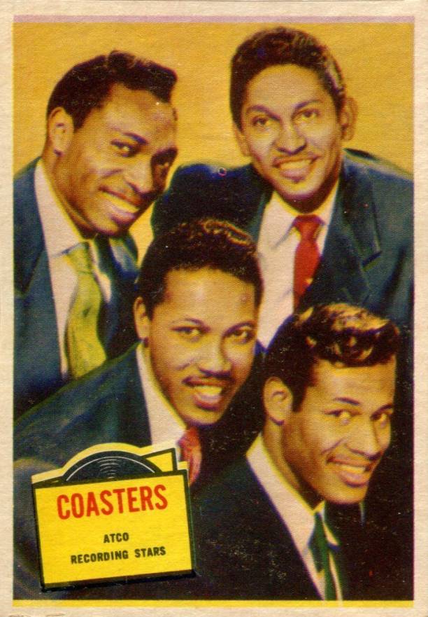 1957 Hit Stars The Coasters #4 Non-Sports Card