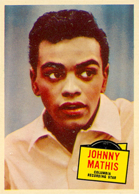 1957 Hit Stars Johnny Mathis #6 Non-Sports Card