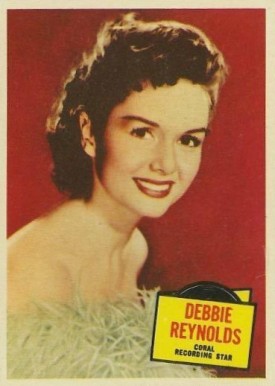 1957 Hit Stars Debbie Reynolds #17 Non-Sports Card